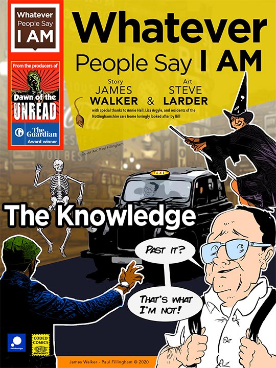 Past it? comic cover