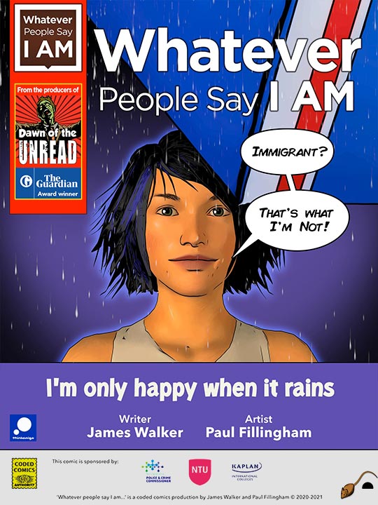 Immigrant? comic cover