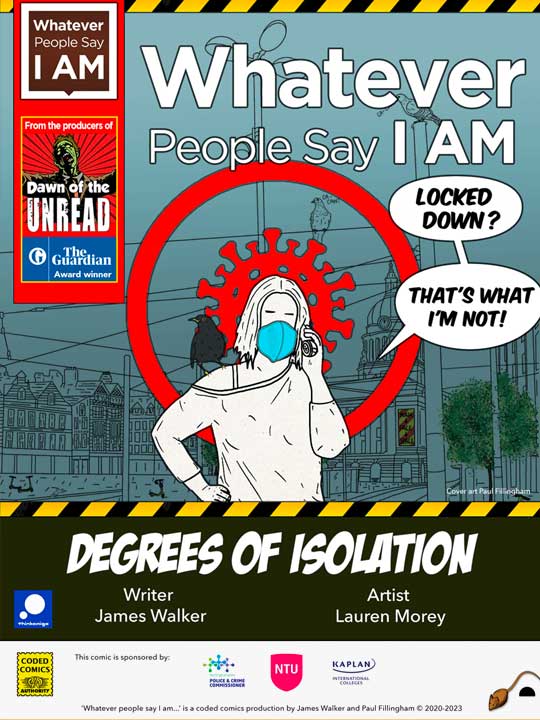 Locked Down? comic cover