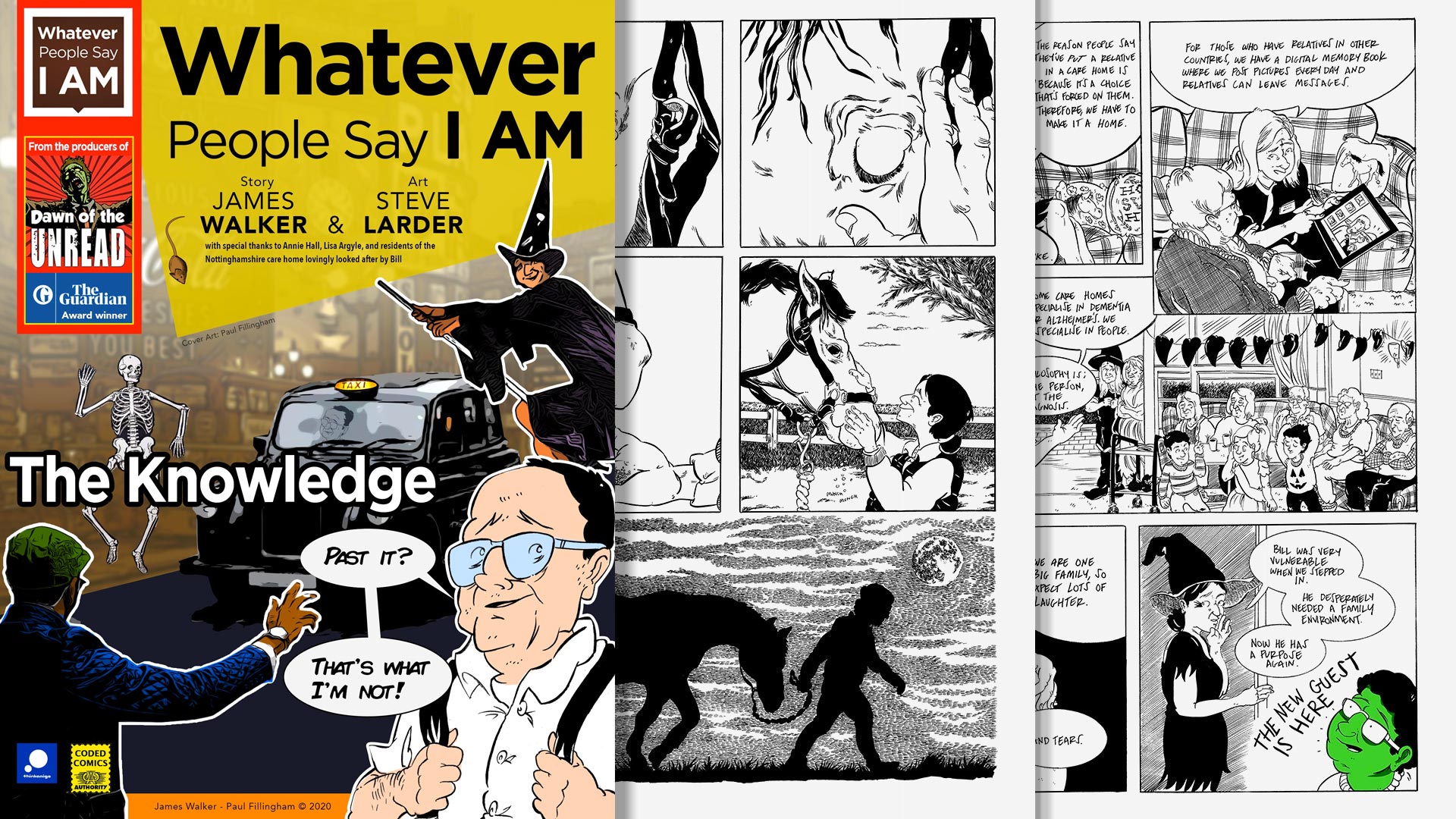 Past it? - The Knowledge comic cover
